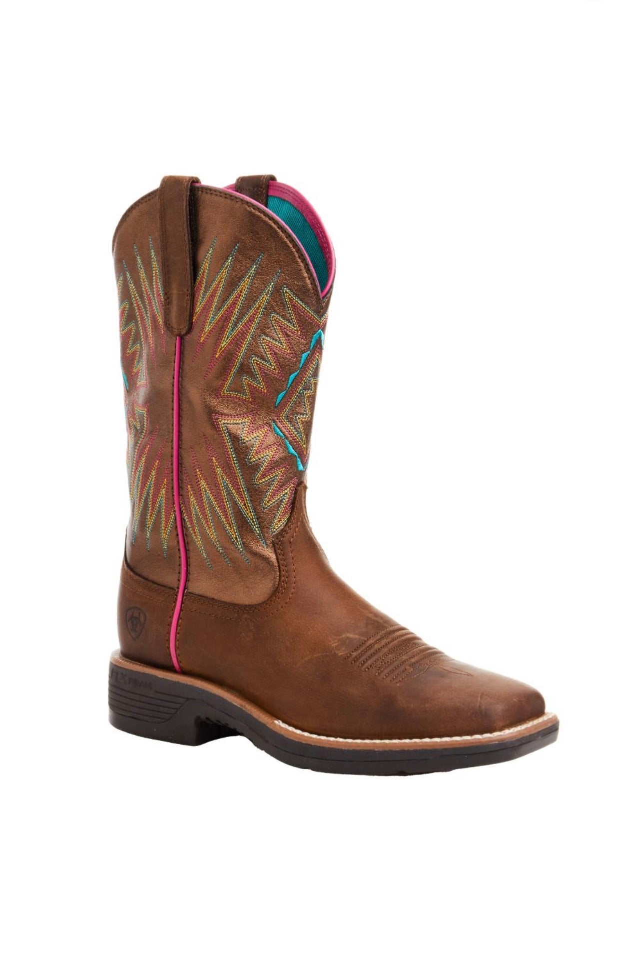 Ariat Women's Ridgeback Distressed Tan/ Bridle Tan 11 In Top Boot ariatfootwear ariatwomens Women's Ariat