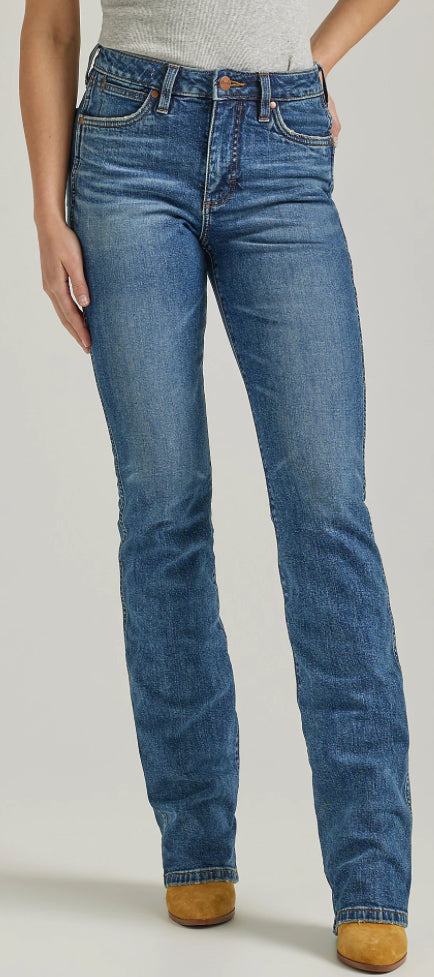 WOMEN'S WRANGLER RETRO® PREMIUM HIGH RISE SLIM BOOT IN ABIGAIL Jeans Women's Wrangler