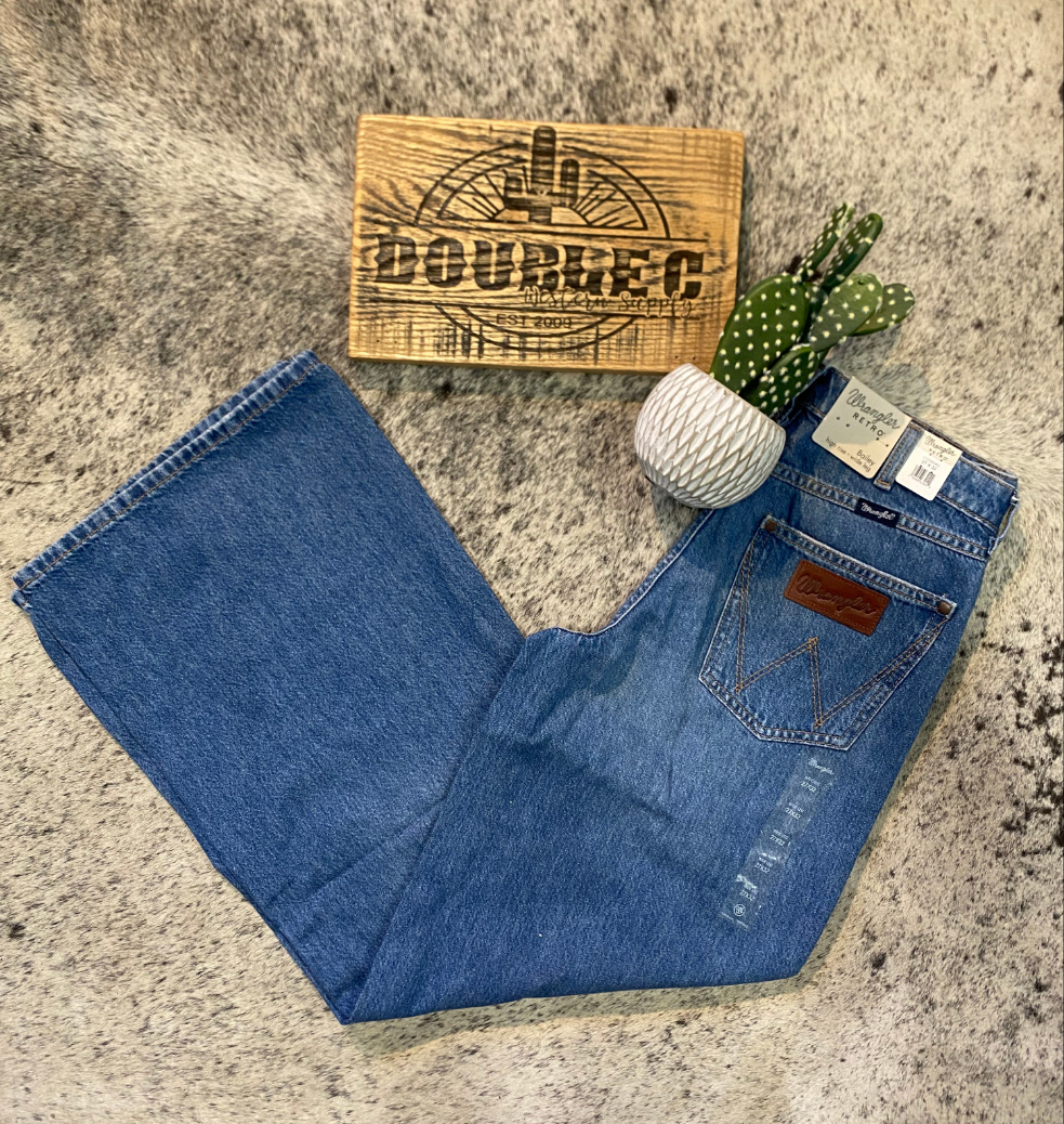 Wrangler Yvette Retro Bailey Women's High Rise Wide Leg Jeans Jeans Women's Wrangler