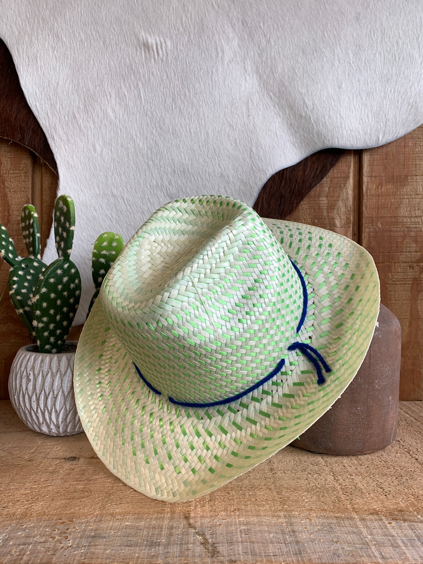 Toddler Assorted Colors Straw Hat Hats Western express