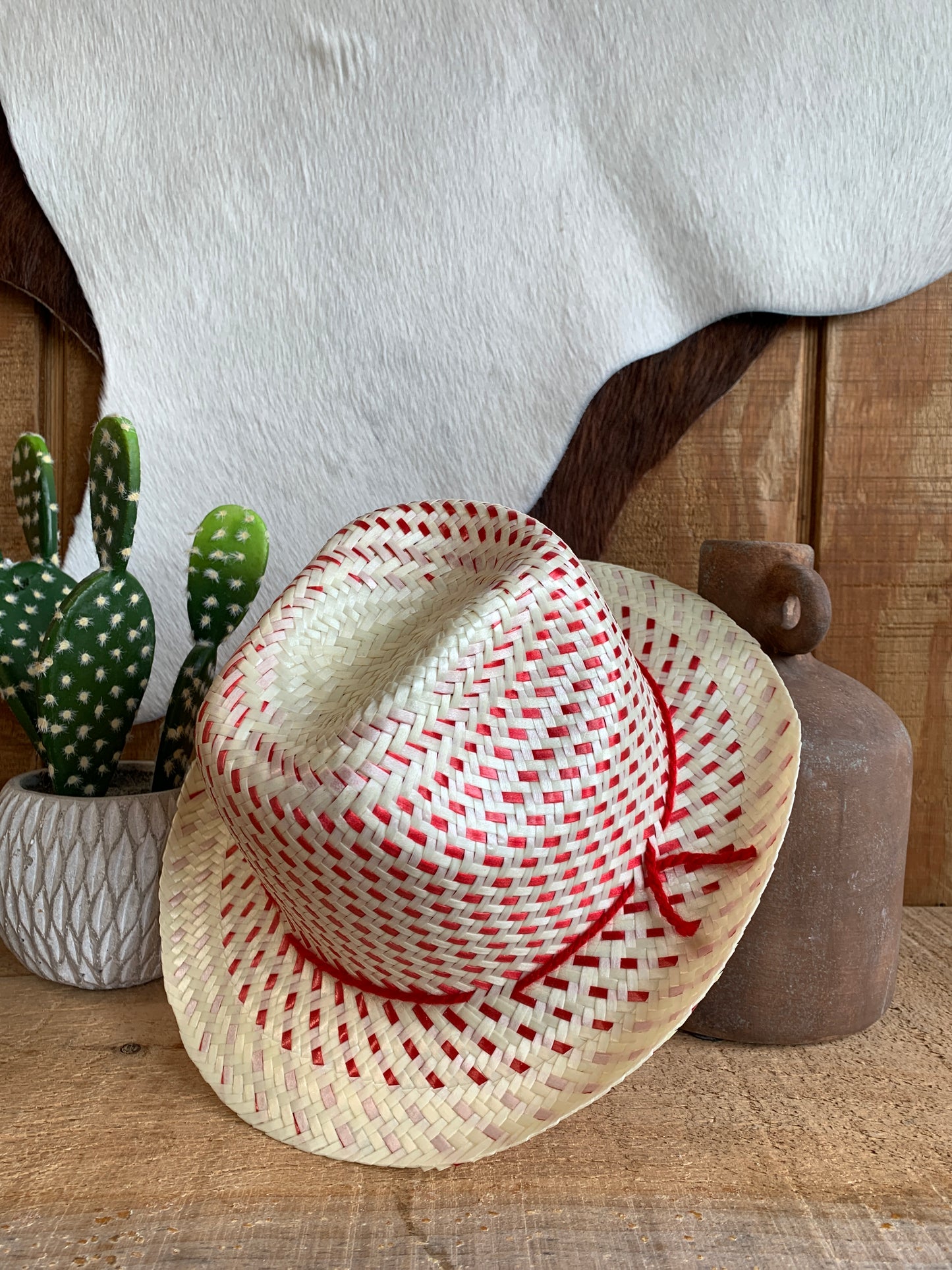 Toddler Assorted Colors Straw Hat Hats Western express