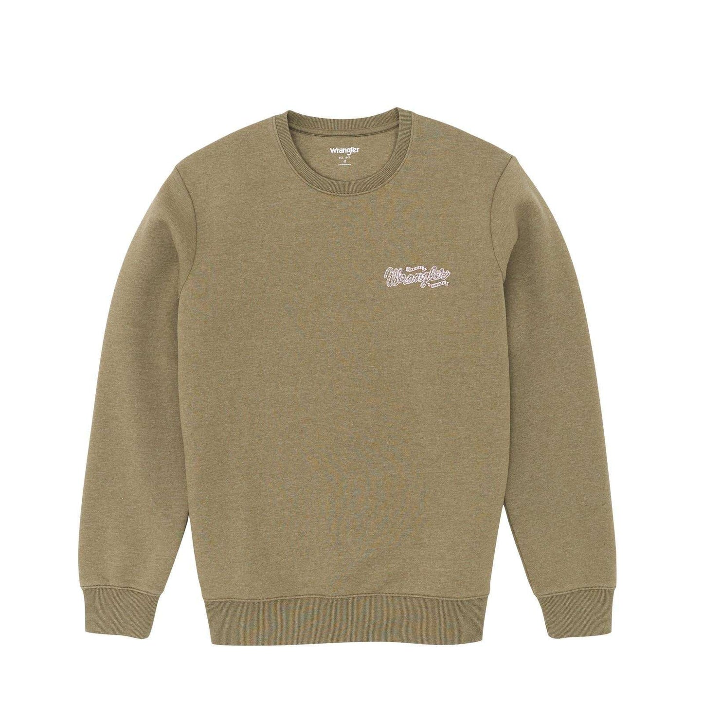 Wrangler® Graphic Pullover - Regular Fit - Burnt Olive 112365699 Sweatshirt Wrangler