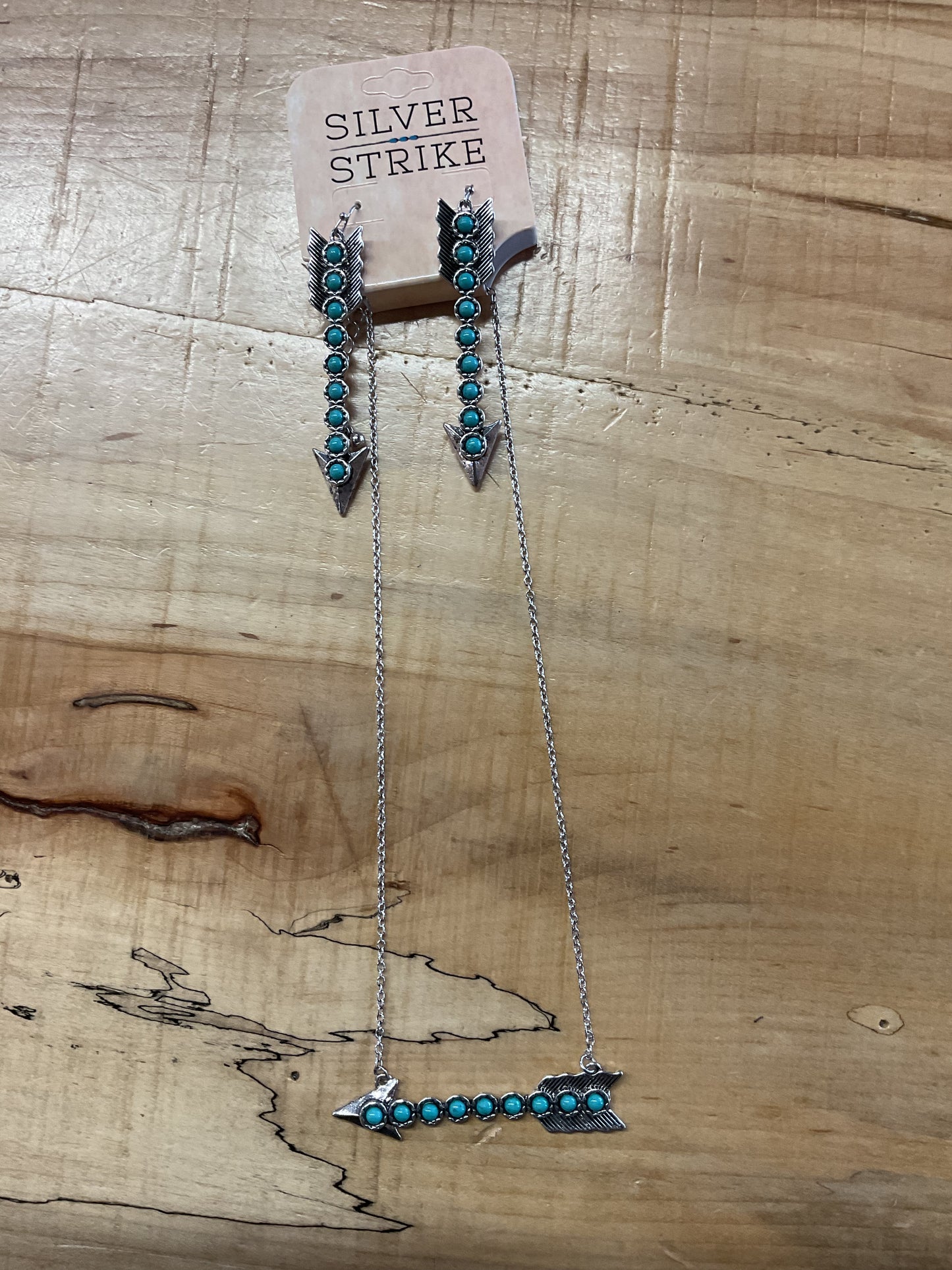 Turquoise Arrow Jewelry Set D450023733 Jewelry Set M&F