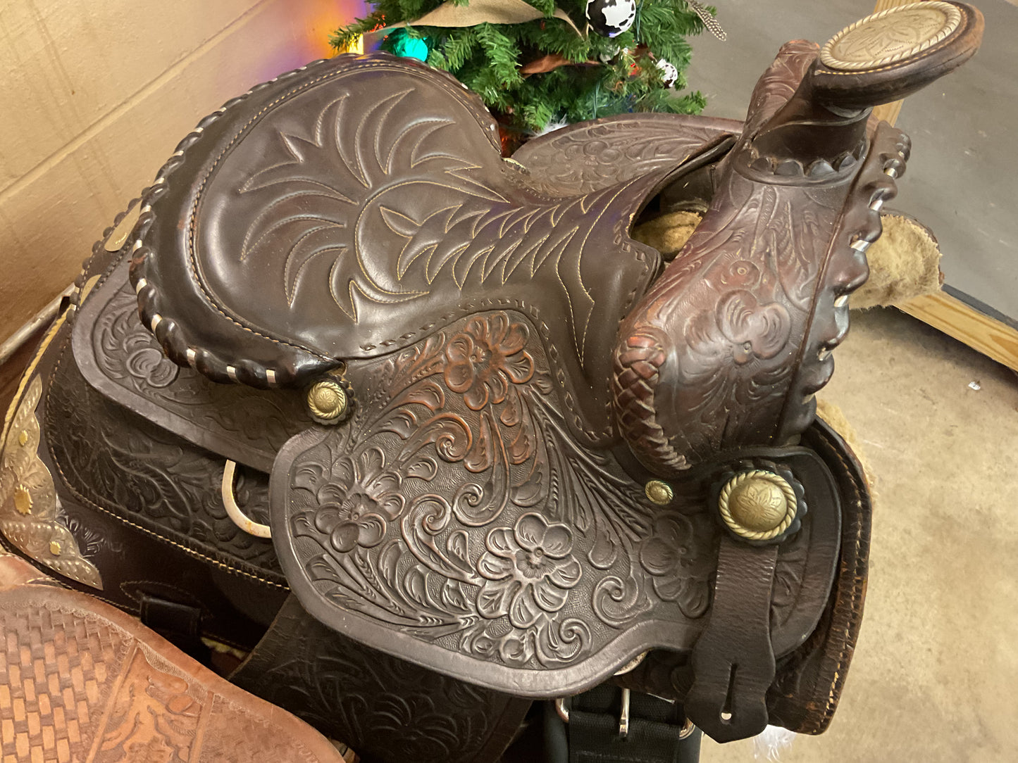 Youth Saddle 13" Saddle Double C Western Supply