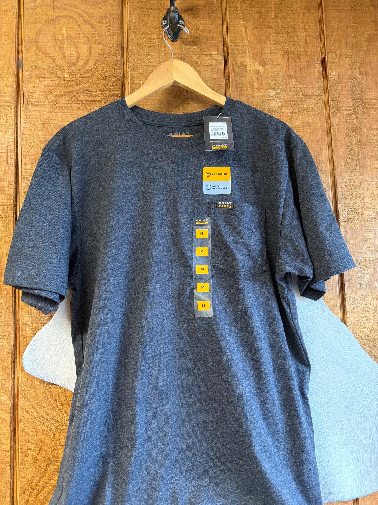 Ariat Rebar Skull Pocket TShirt 10071365 Ariat