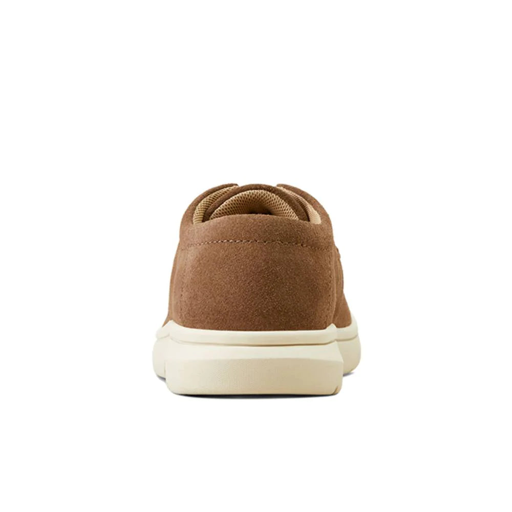 ARIAT YOUTH HILO BROWN BOMBER SUEDE SHOE ariatfootwear Ariat