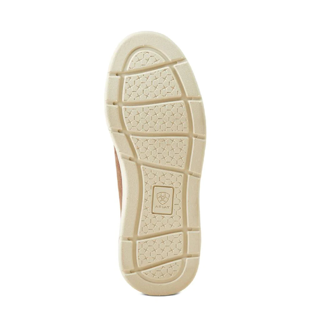 ARIAT YOUTH HILO BROWN BOMBER SUEDE SHOE ariatfootwear Ariat