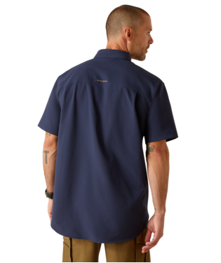 Ariat MNS Rebar Made Tough 360 AirFlow Work Shirt/Navy Ariat