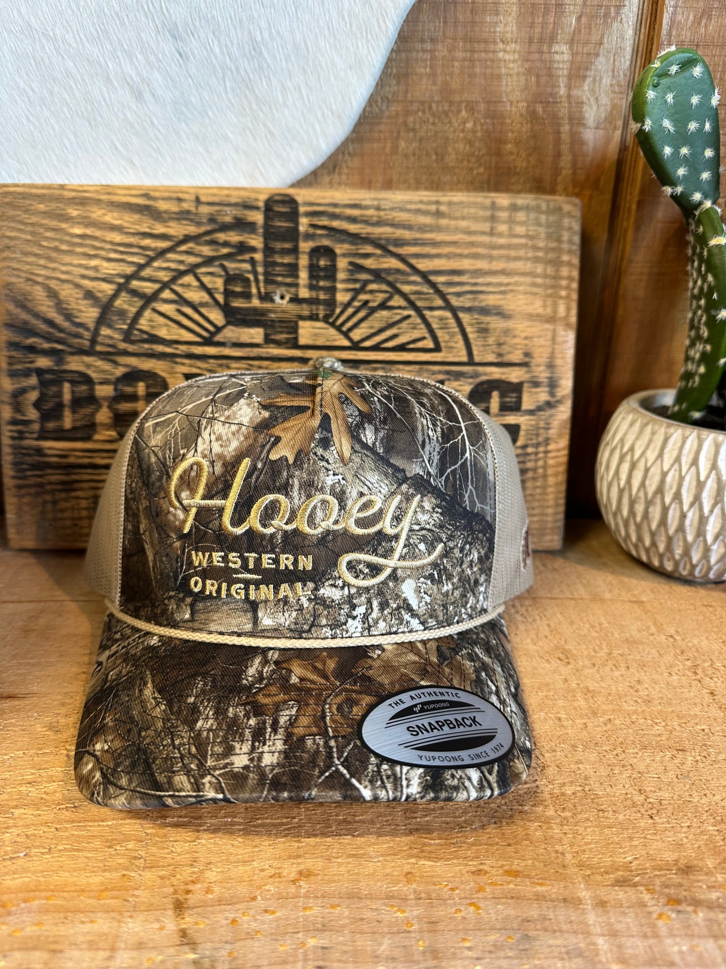 Hooey "OG" RealTree Edge Camo/ Tan - 2560T Cap Hooey