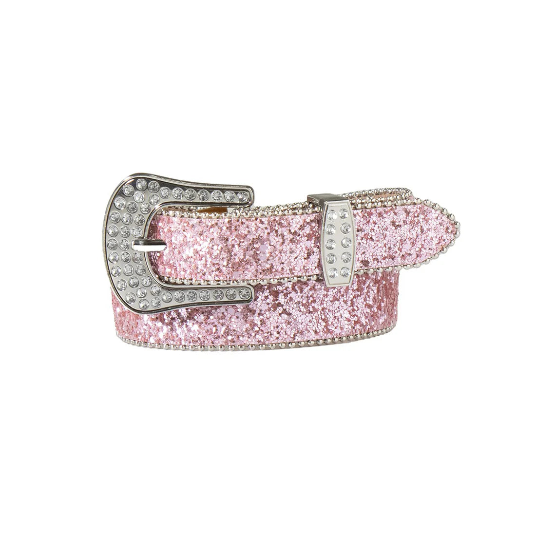 Nocona Girl's Pink Sparkle Belt Belt M & F