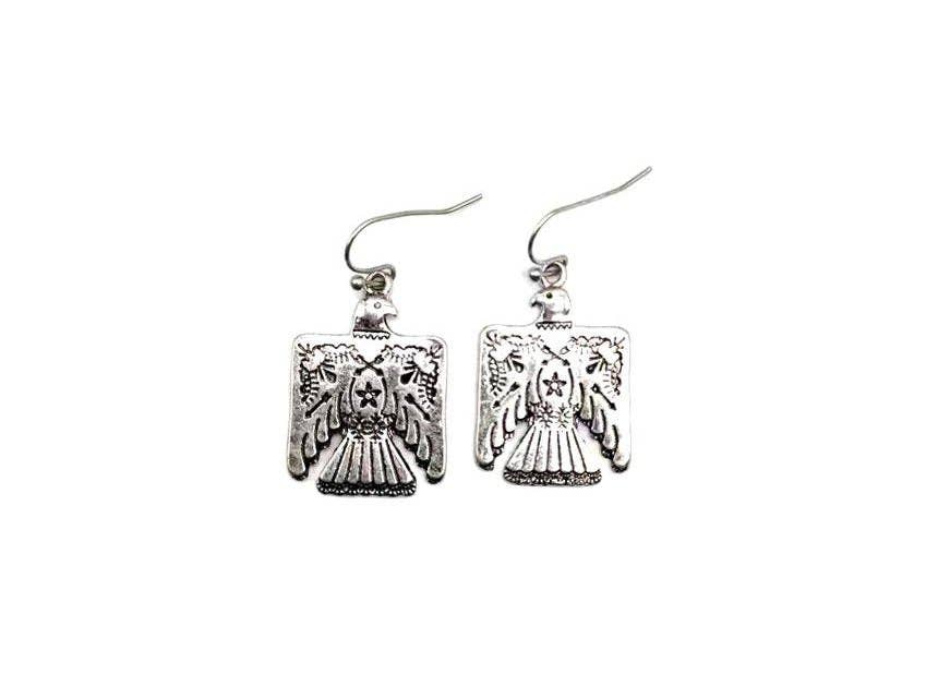 Western Small Thunderbird Earring Earrings Snowing West