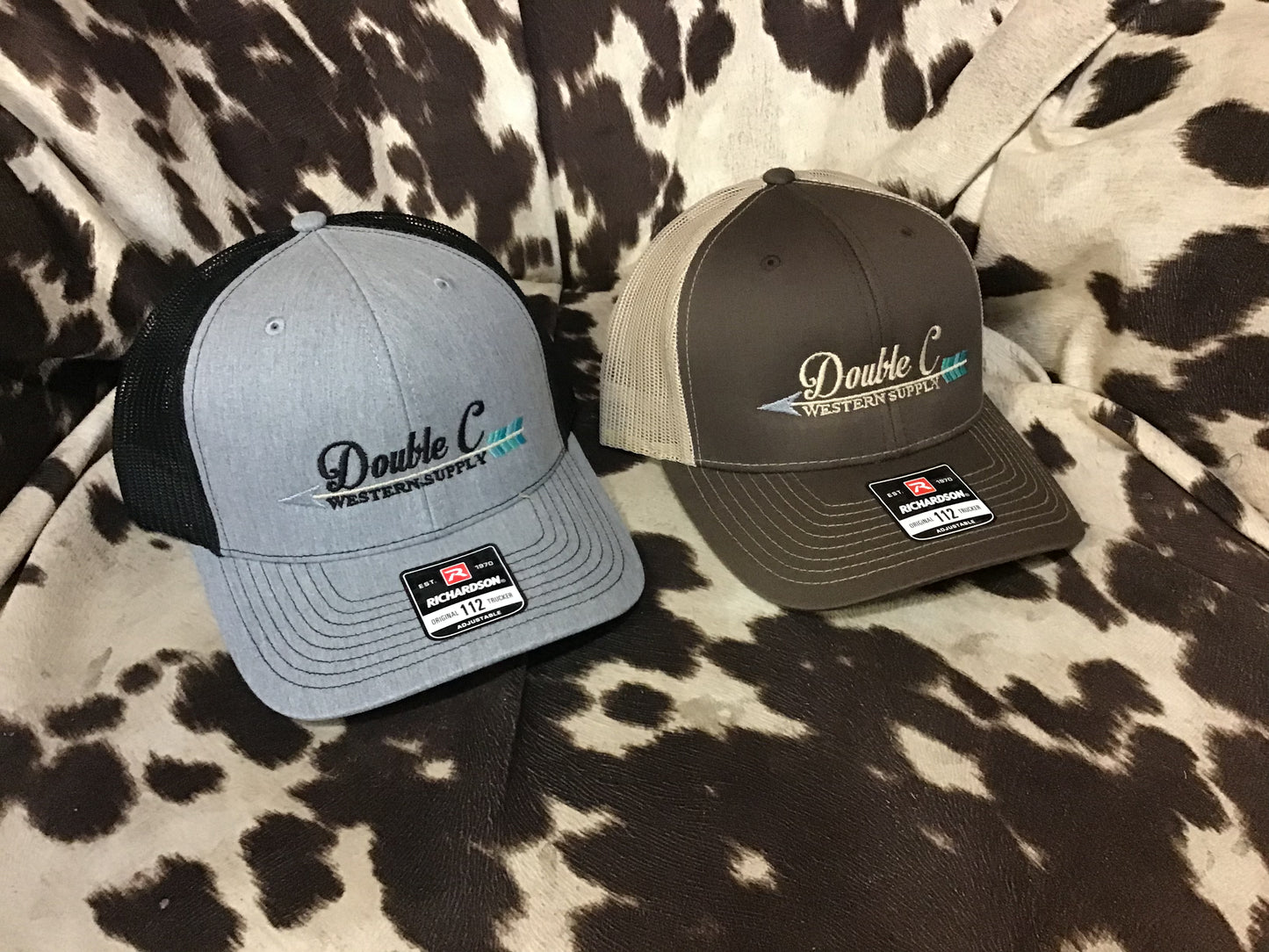 Double C Embroidered Arrow Cap Caps Double C Western Supply