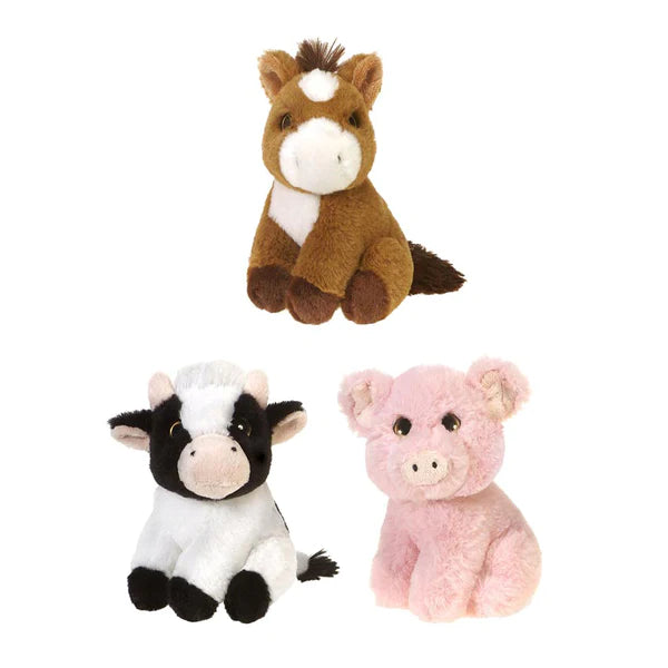 6" Sitting Farm Animal Fiesta