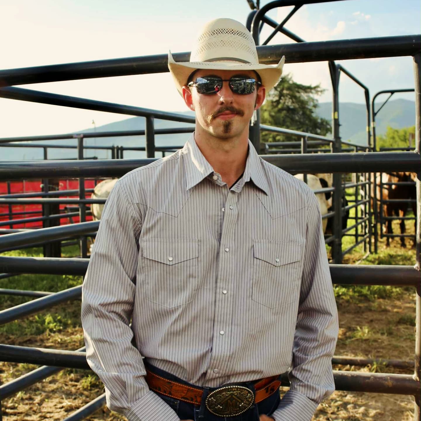 Ariat Men's Hollis Retro Snap Long Fitted Sleeve Shirt Shirt ariatmens Ariat