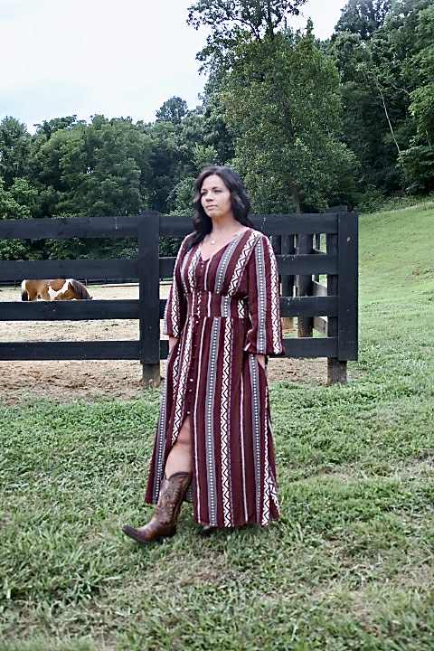 Wrangler Women's Maxi Dress, Port Wrangler Women's Maxi Dress, Port