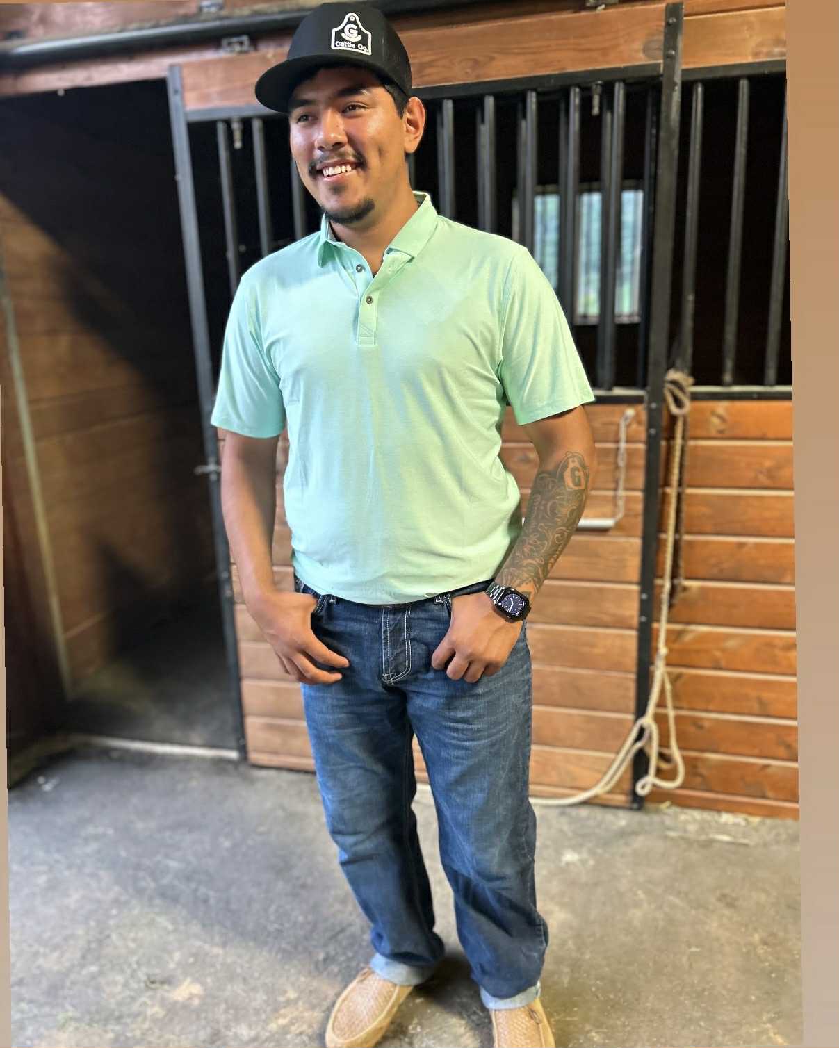 Men's Ariat Charger 2.0 Fitted Polo Shirt 10058779 Shirt ariatmens Ariat