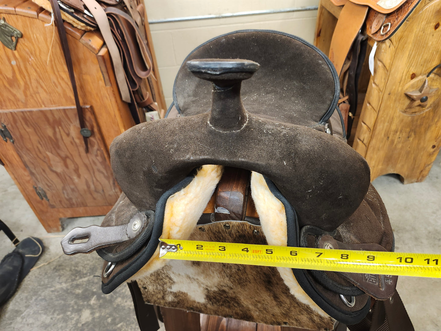 14" Big Horn Lightweight Saddle Double C Western Supply