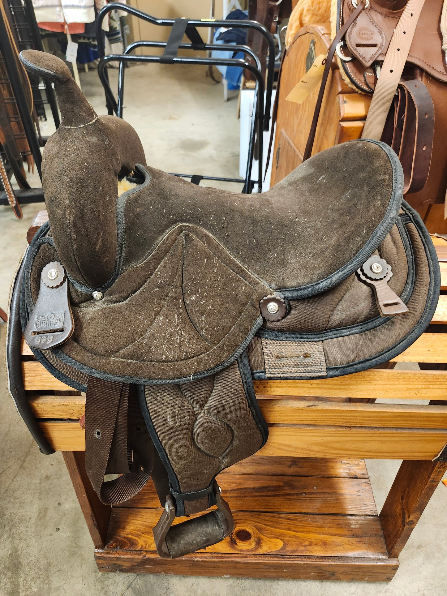 14" Big Horn Lightweight Saddle Double C Western Supply