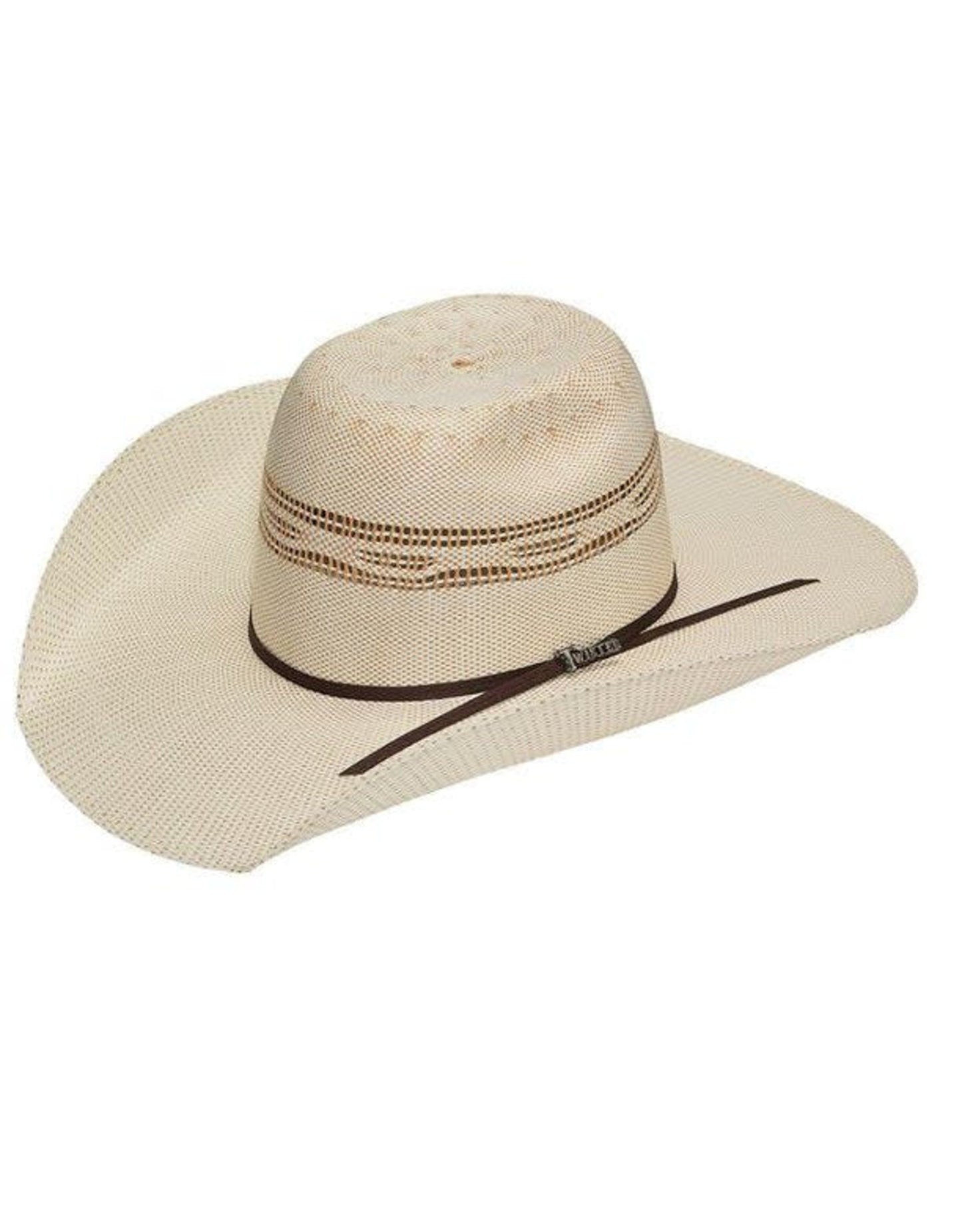 Twister Men's Bangora Straw Punchy Cowboy Hat T73528 Cowboy Hat M & F