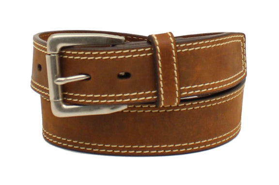 Men's Ariat Belt w Contrast Double Stitching ariatmens Ariat