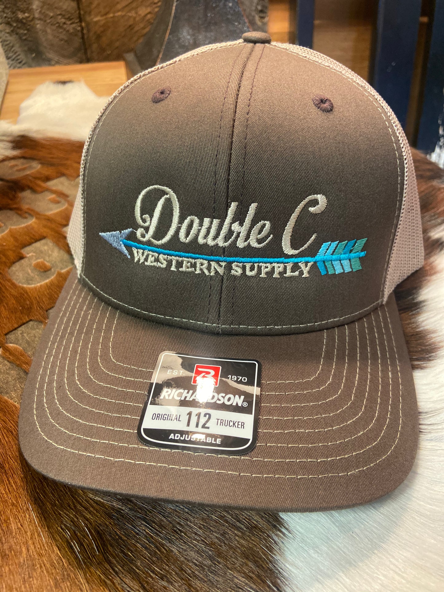 Double C Cap Cap Brown Tan Double C Western Supply