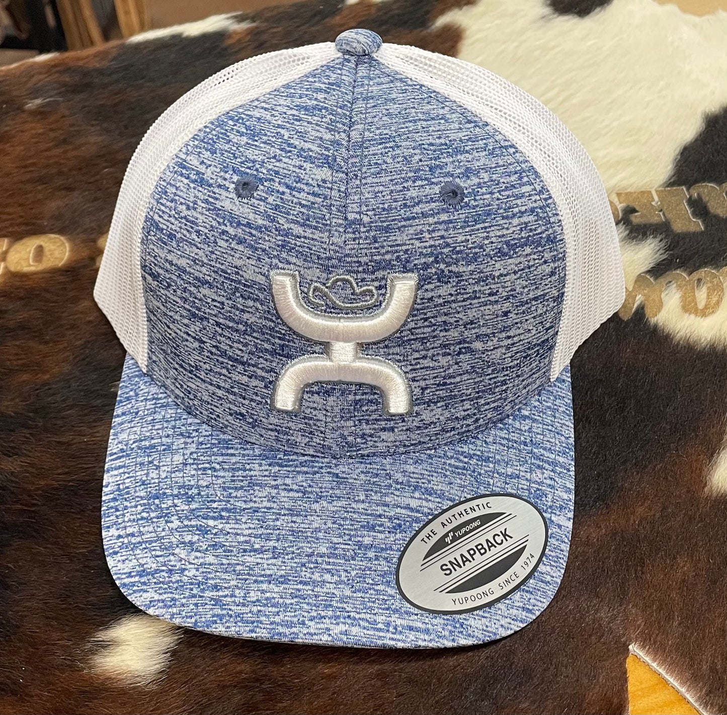 “Sterling” Hooey Cap Hats Blue White Hooey