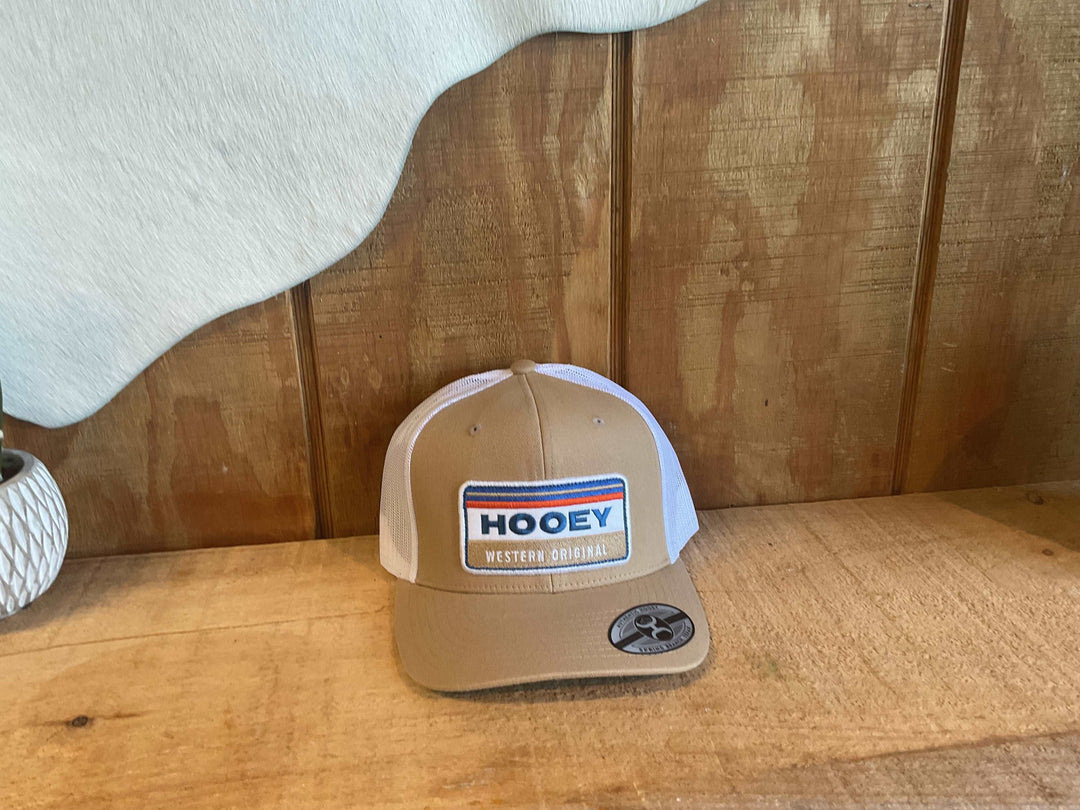 Hooey "Horizon" Tan/White Hat Caps Hooey