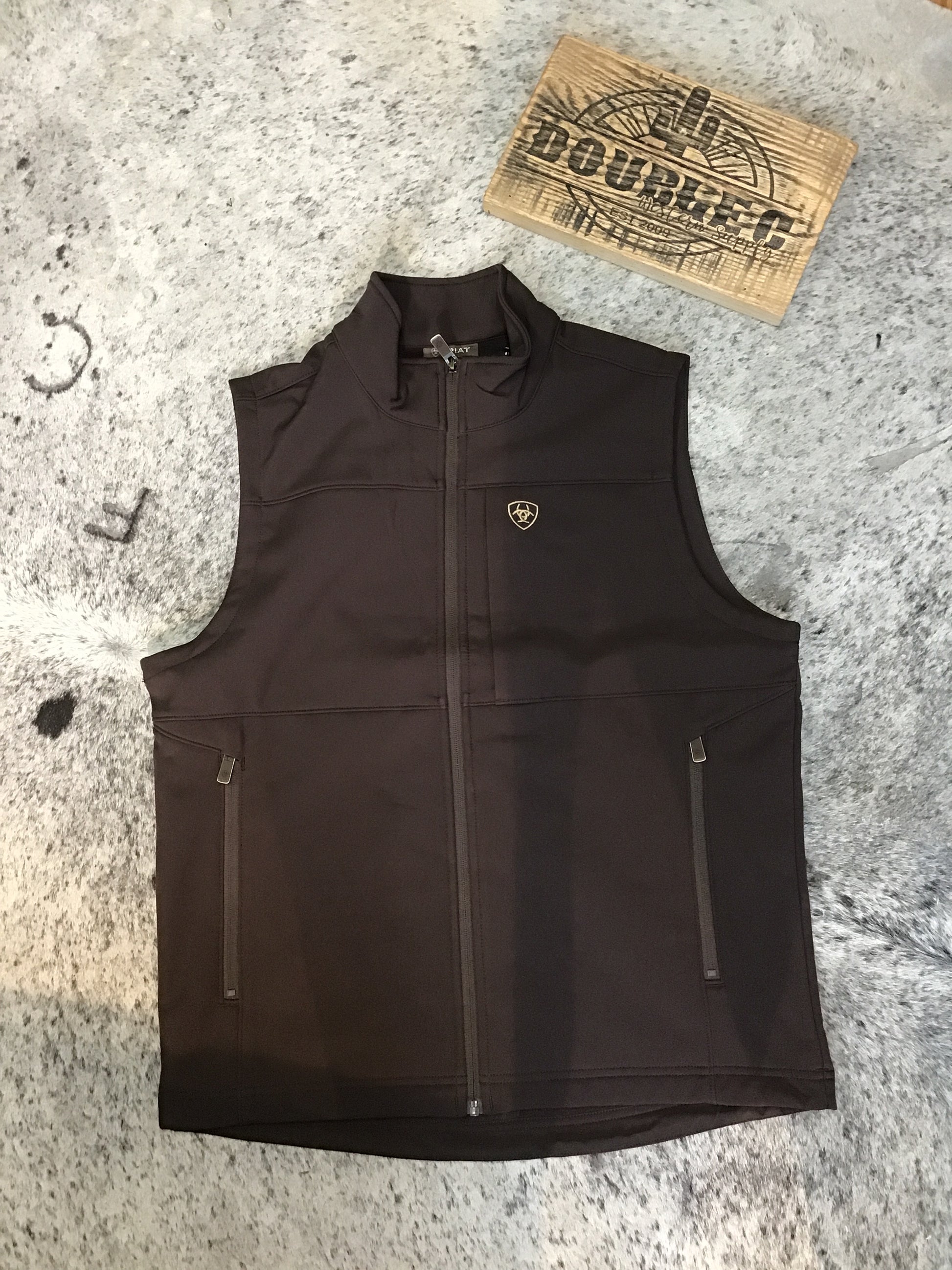 Men's Vernon Softshell Vest Coffee Bean