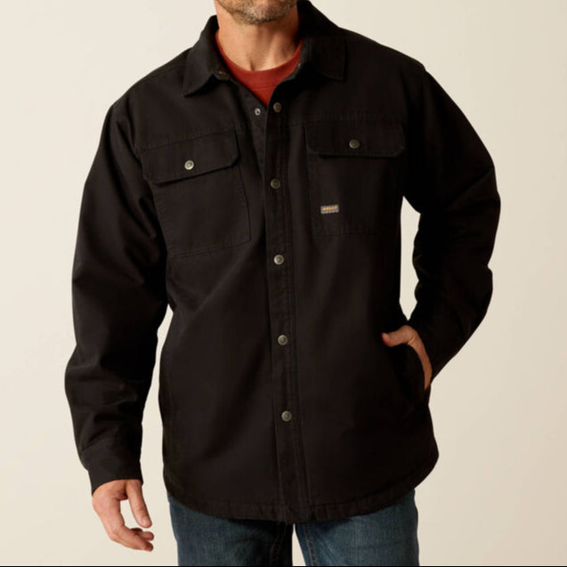 Ariat Rebar Canvas Shirt Jacket 10052122 Coats & Jackets ariatmens Ariat