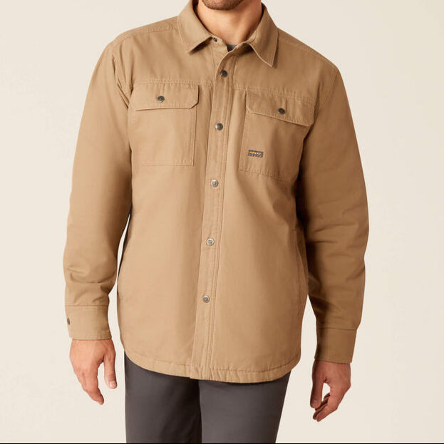 Ariat Rebar Canvas Shirt Jacket 10052122 Coats & Jackets ariatmens Ariat