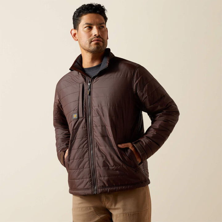 Rebar Cordura Ripstop Lightweight Insulated Jacket/Mole 10062279 Coats & Jackets ariatmens Ariat