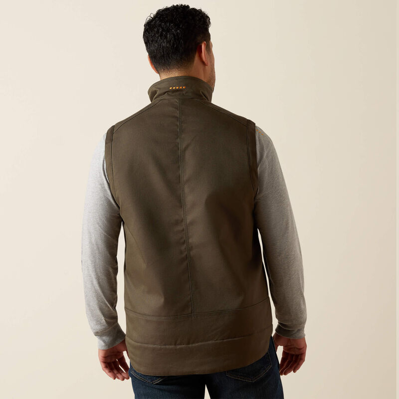 Rebar DuraCanvas Vest/Earth 10062536 Coats & Jackets ariatmens Ariat