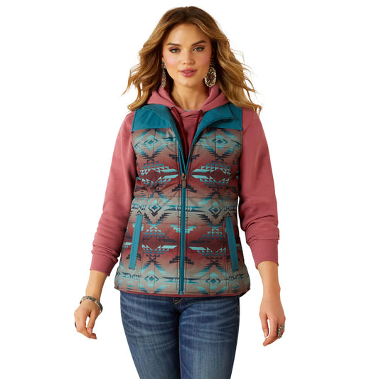 Women's REAL Crius Vest Dragonfly/Inez Blanket Print - 10062552 Chap & Vest ariatwomens Ariat