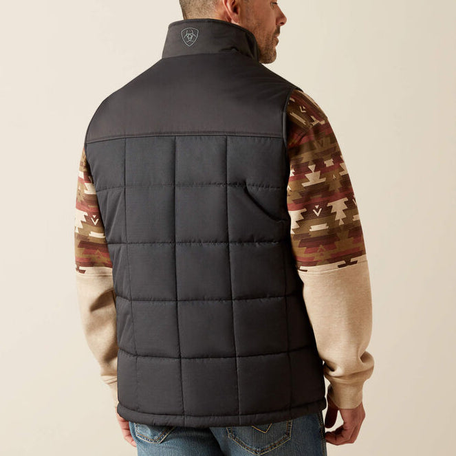 MNS Crius Insulated Vest PHANTOM CHAMBRAY 10062901 Vest 20% off ariat ariatmens Men's Ariat