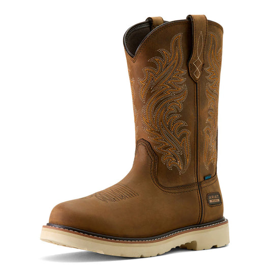 Ariat Men's Activator Argo Waterproof Round Toe Work Boot