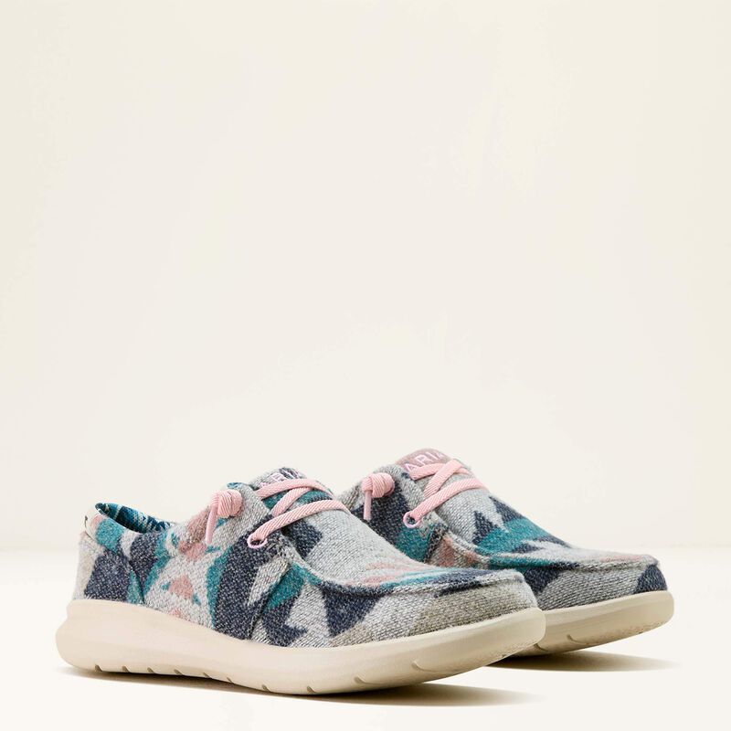 WMS Hilo Shoe SMOKY TURQUOISE FLANNEL 10063885 Shoes ariat ariatfootwear ariatwomens Women's Womens Shoes Ariat