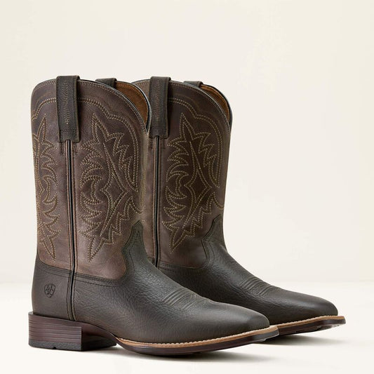 MNS Ryden Ultra Western Boot SMOKEY BROWN 10063989 Boots ariatfootwear Ariat