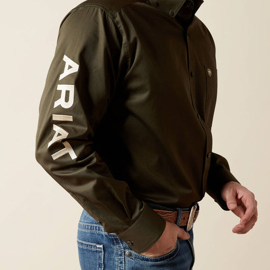 Men's Team Logo Twill Classic Fit Shirt 10065845 Shirt Ariat