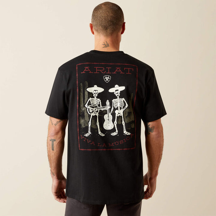 Men's Ariat Grateful Muertos T-Shirt 10065895 T Shirt Ariat