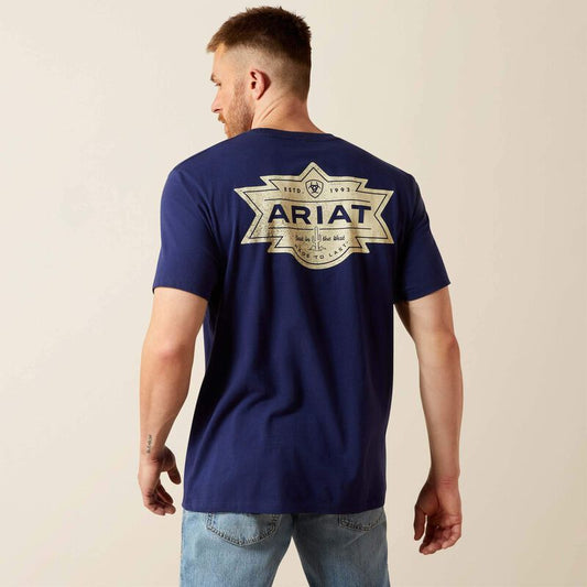 Men's Ariat Mesa Motif Lockup T-Shirt 10065904 T Shirt Ariat