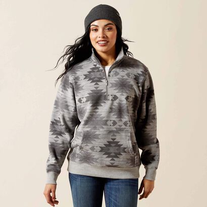 WMS Sienna 1/2 Zip Sweatshirt MARBLE SOUTHWEST 10065960 Pullover Ariat