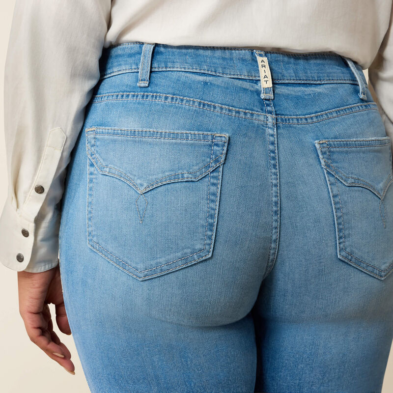 WMS Mid Rise Clara Trouser Jeans YUBA 10072961 Jeans ariatwomens Ariat