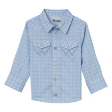 Load image into Gallery viewer, 112344694 - Boys Wrangler® 20X® Competition - Advanced Comfort Shirt - Blue
