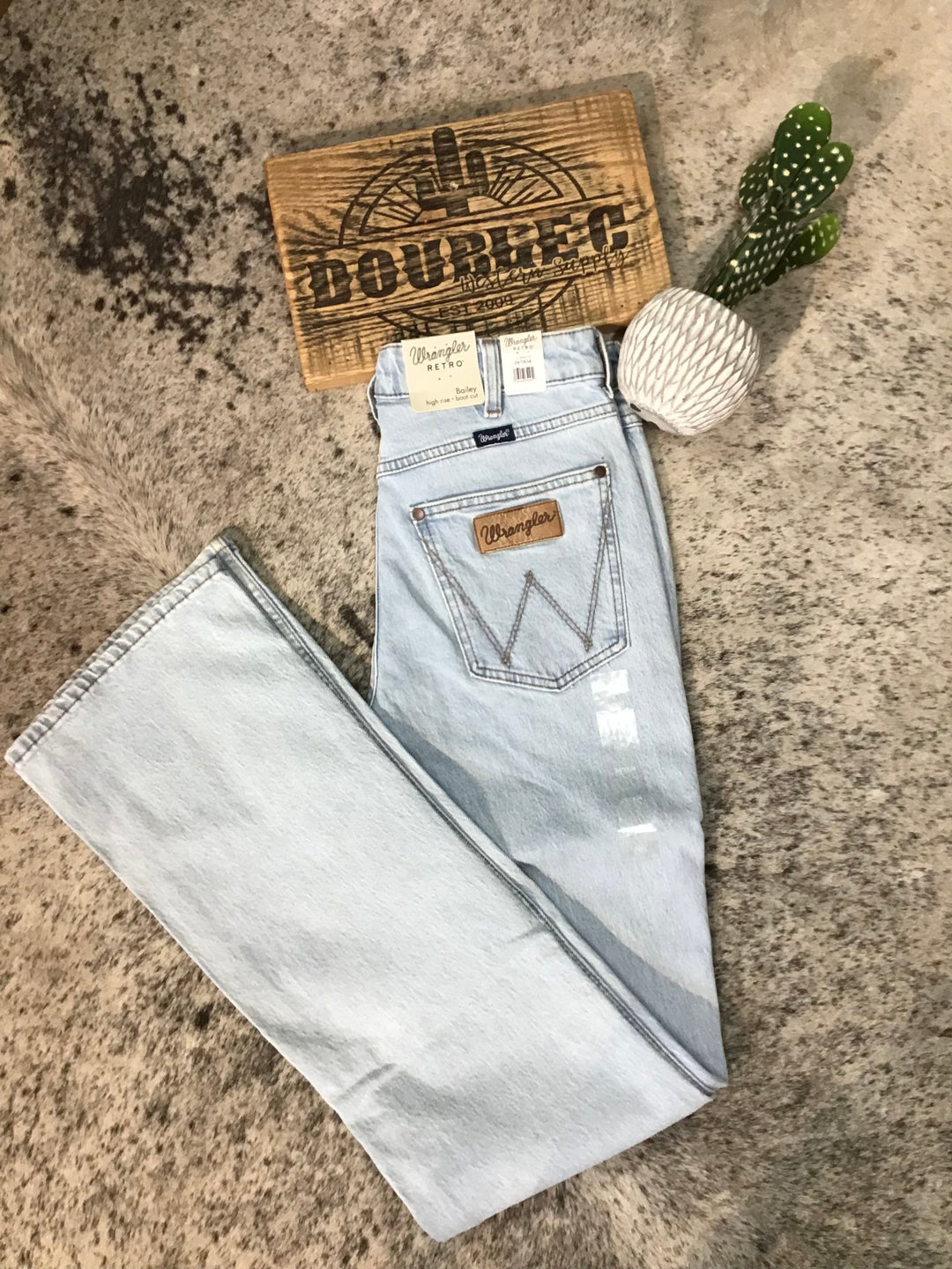112364570 - Wrangler Retro® Bailey Bootcut Jean - High Rise - Lila - Double C Western SupplyWrangler