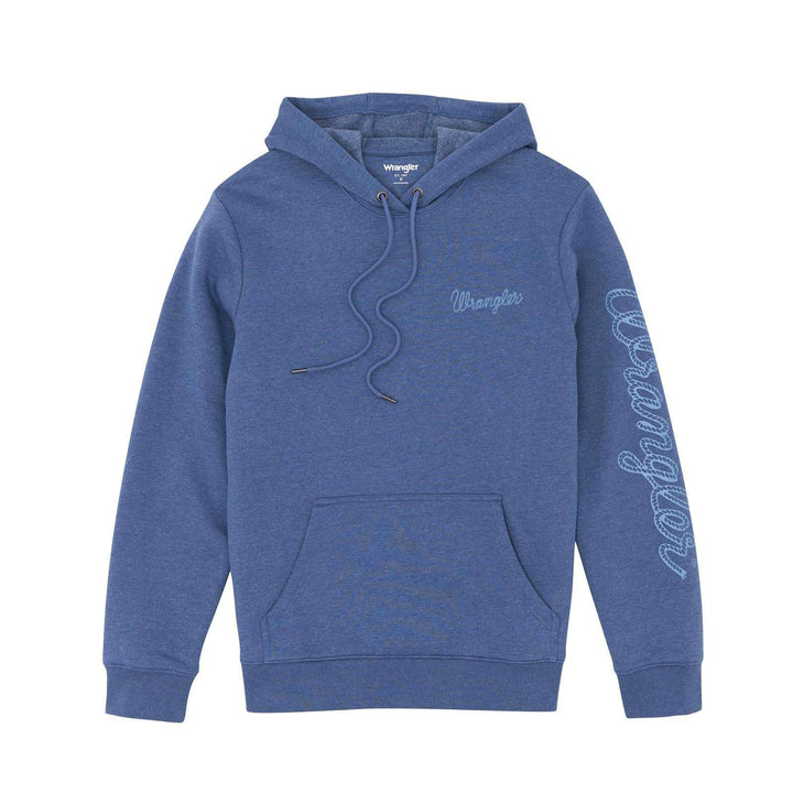 Wrangler® Graphic Hoodie - Regular Fit - Dark Denim 112365693 Hoodie 20% off Wrangler Wrangler