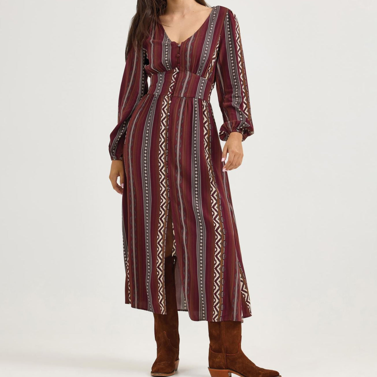 Wrangler Retro® Western Vintage Dress - Port 112367389 Dress Wrangler