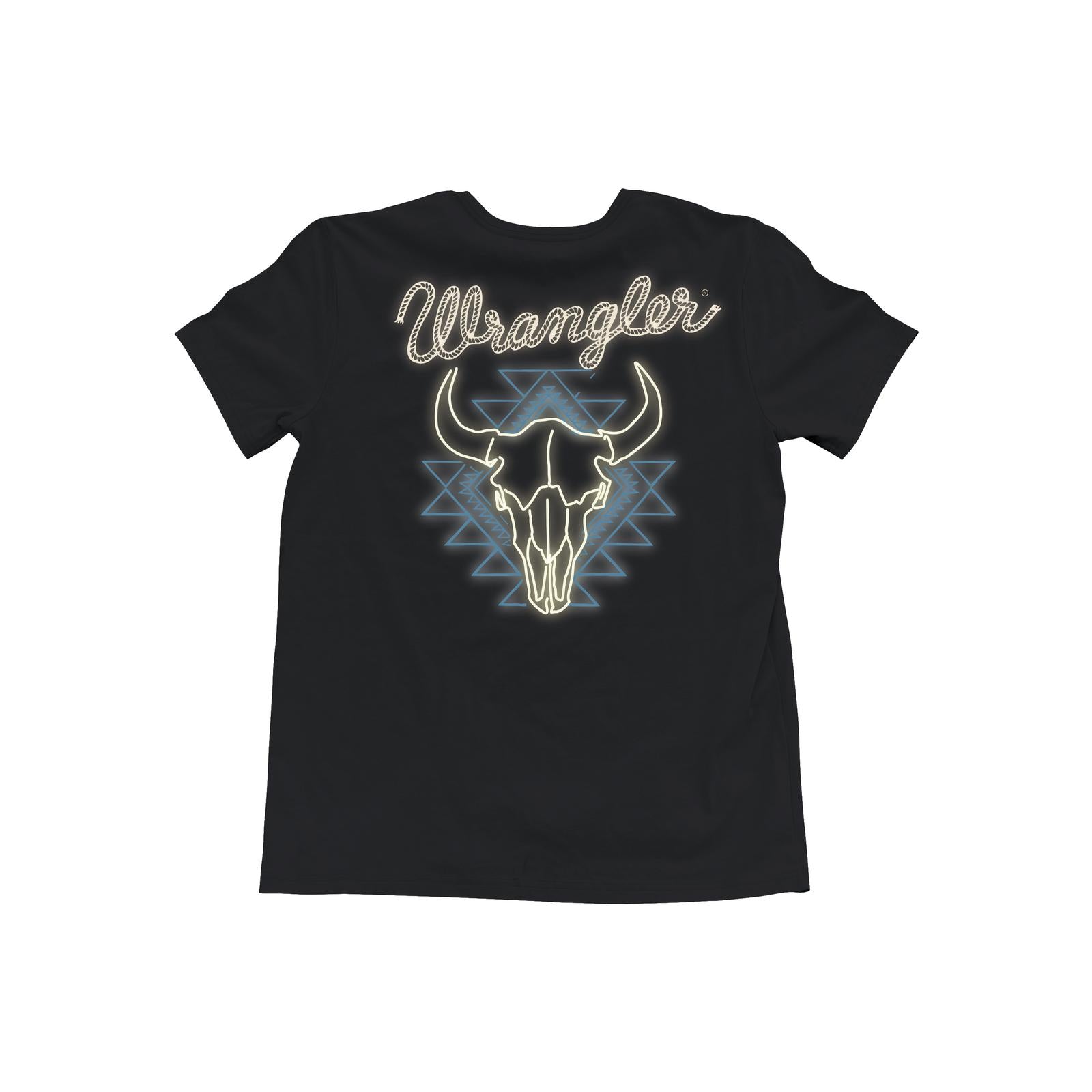 Wrangler® Short Sleeve T-Shirt - Regular Fit - Black Beauty 112368638 T-Shirt Wrangler