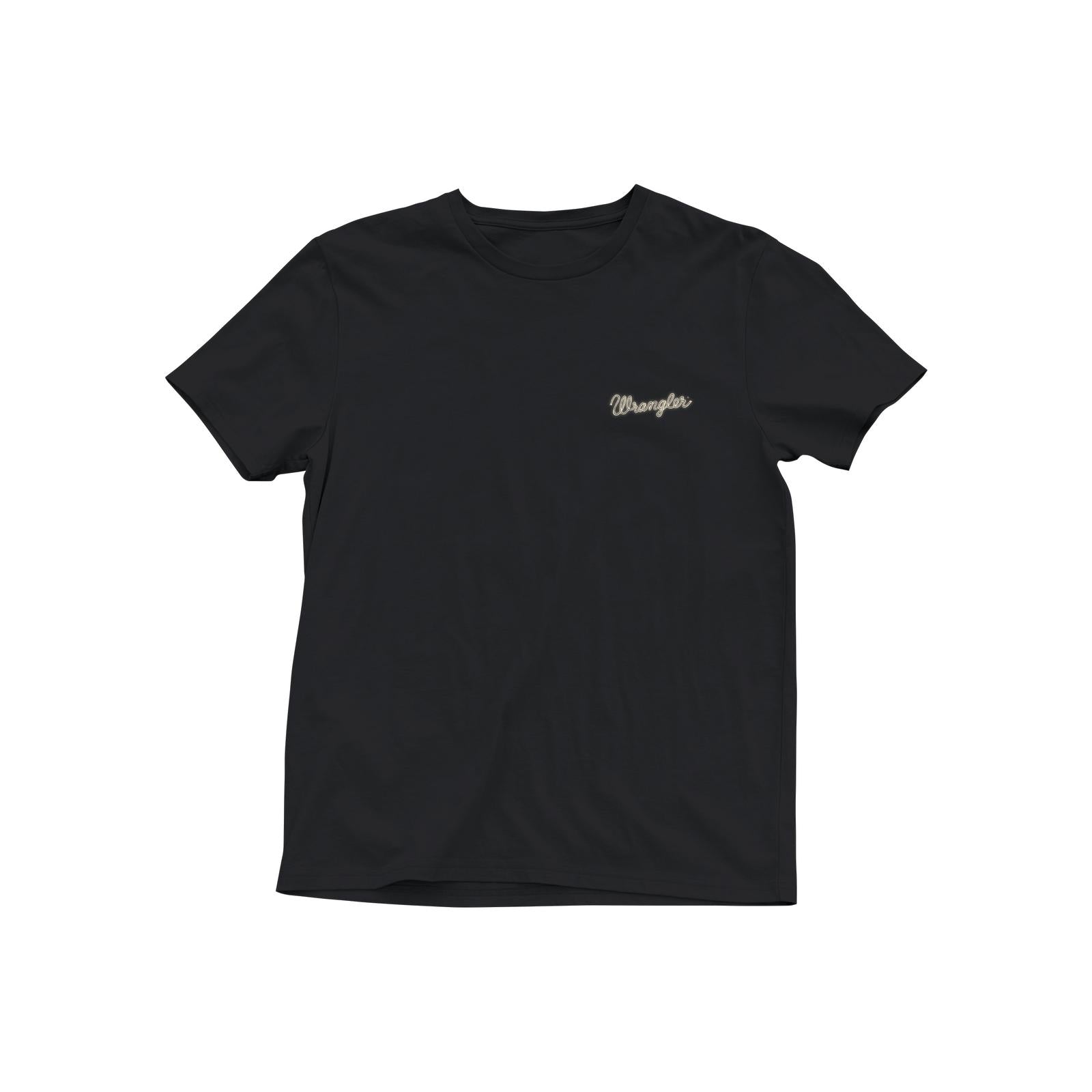 Wrangler® Short Sleeve T-Shirt - Regular Fit - Black Beauty 112368638 T-Shirt Wrangler
