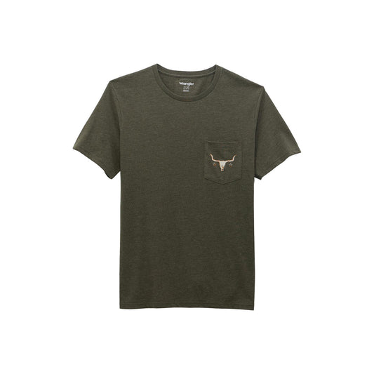 Wrangler® Short Sleeve Pocket T-Shirt - Regular Fit 112368652 T-Shirt Wrangler