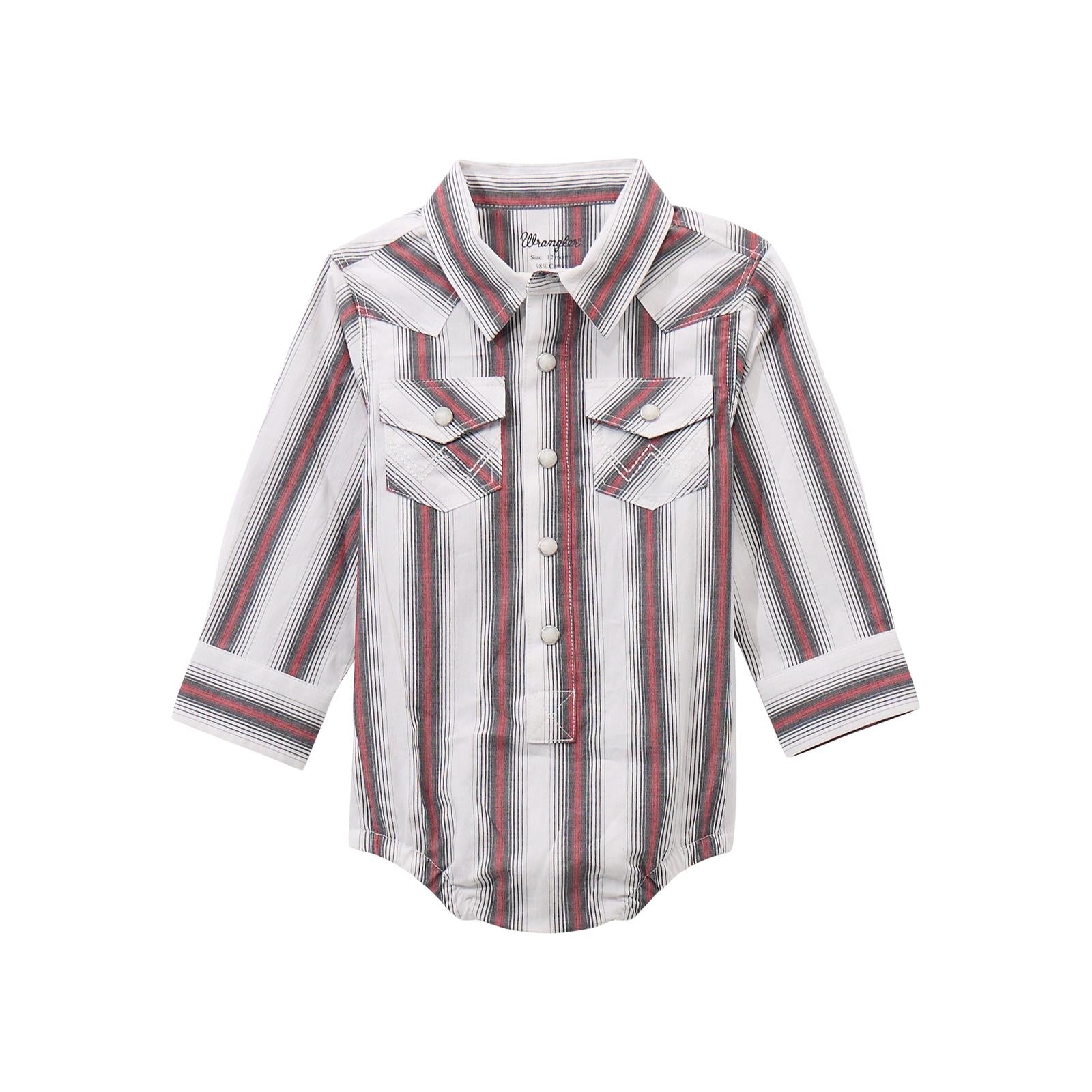  Wrangler® Baby Boy Bodysuit - White Multi 